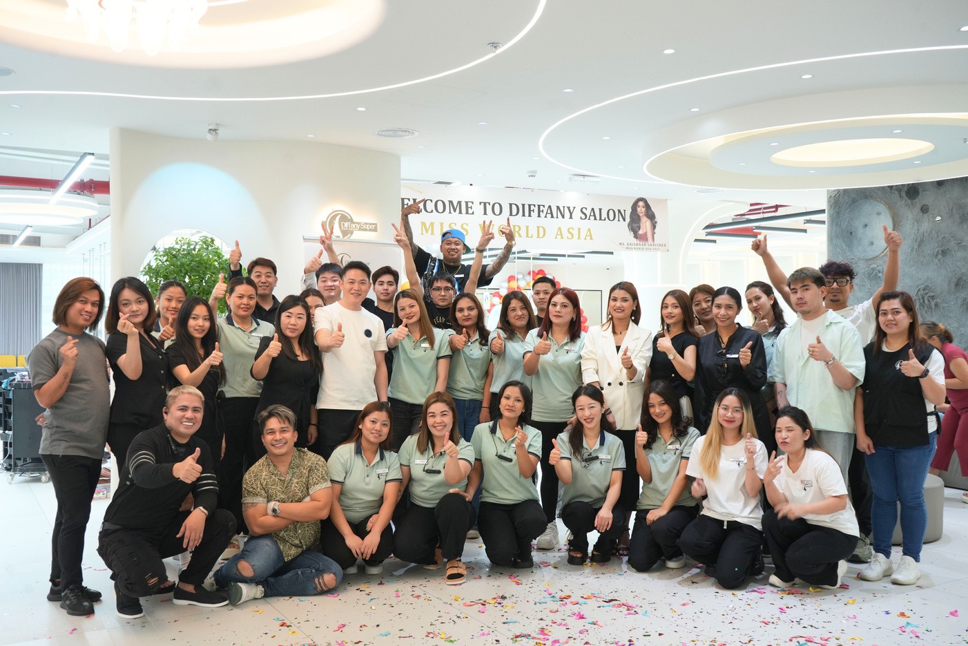 The DIFFANY salon team
